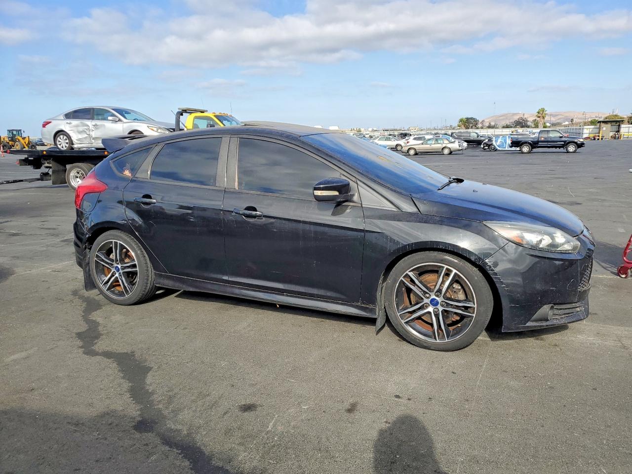 2013 Ford Focus St Black vin: 1FADP3L91DL254612