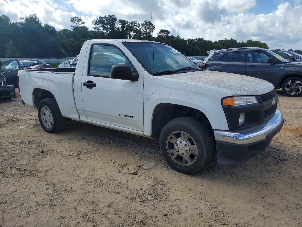 2005 Chevrolet Colorado White vin: 1GCCS148558212057