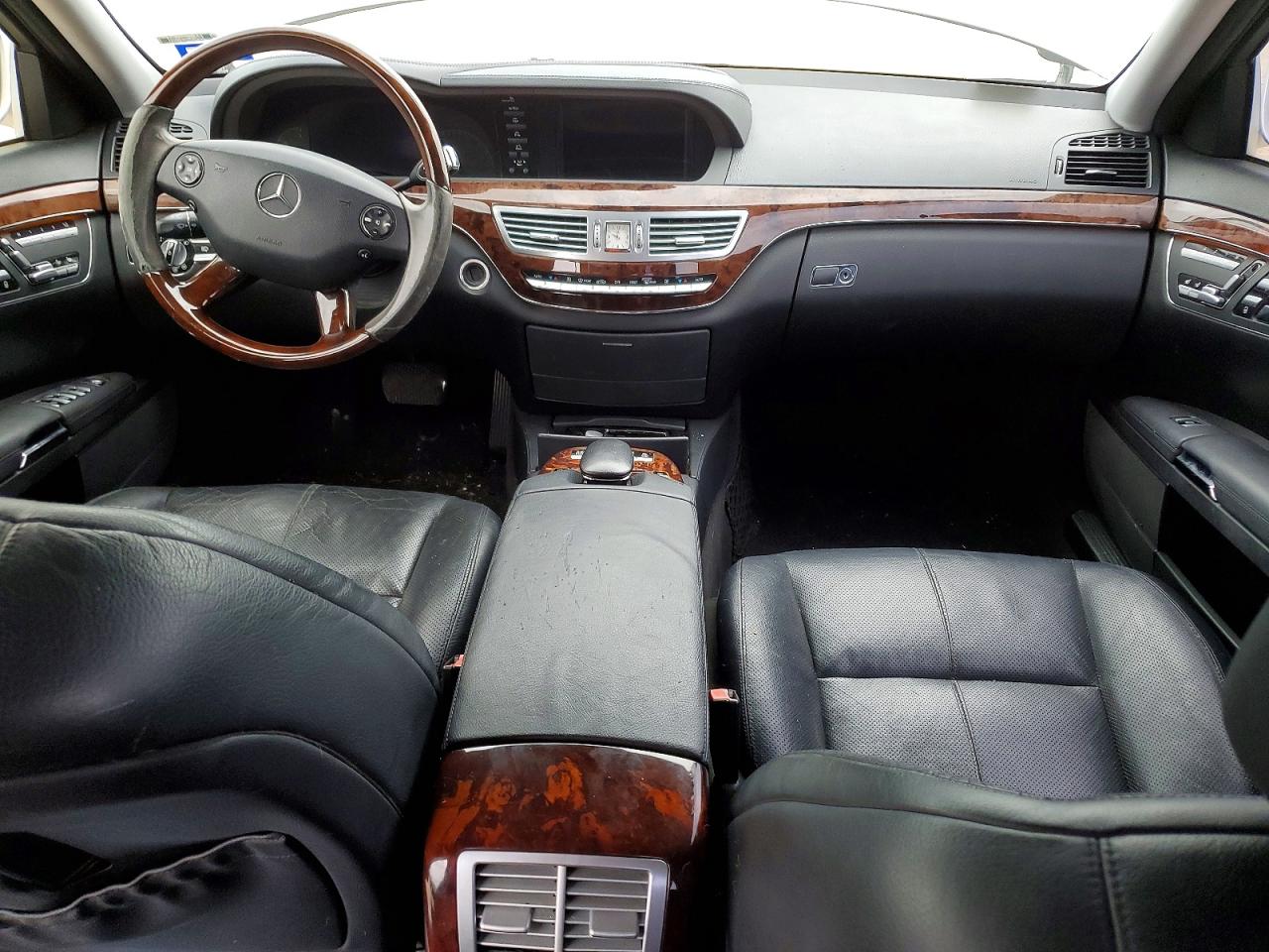 2007 Mercedes-benz S 550 Silver vin: WDDNG71XX7A143506