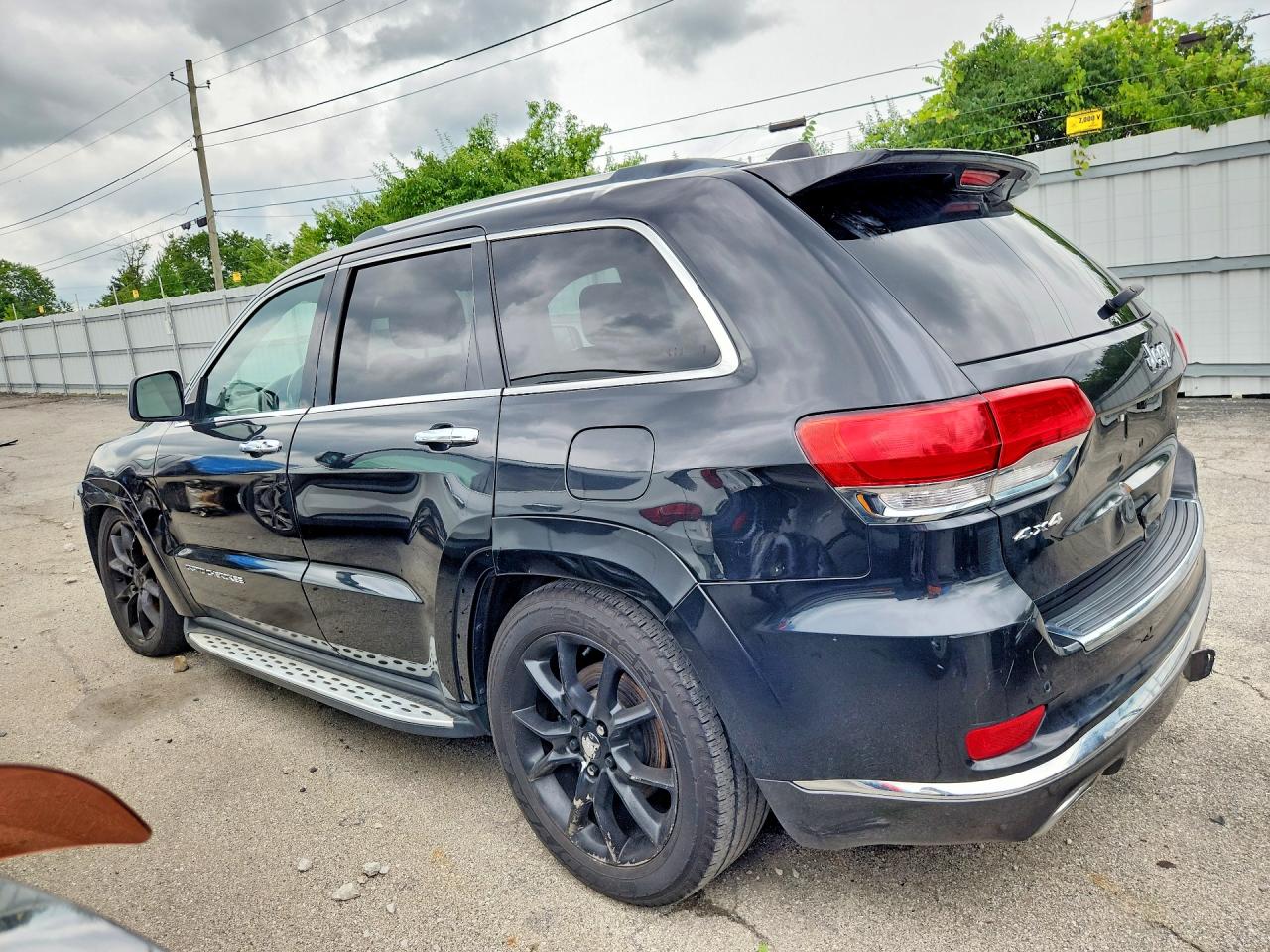 2014 Jeep Grand Cherokee Summit Black vin: 1C4RJFJT7EC527751