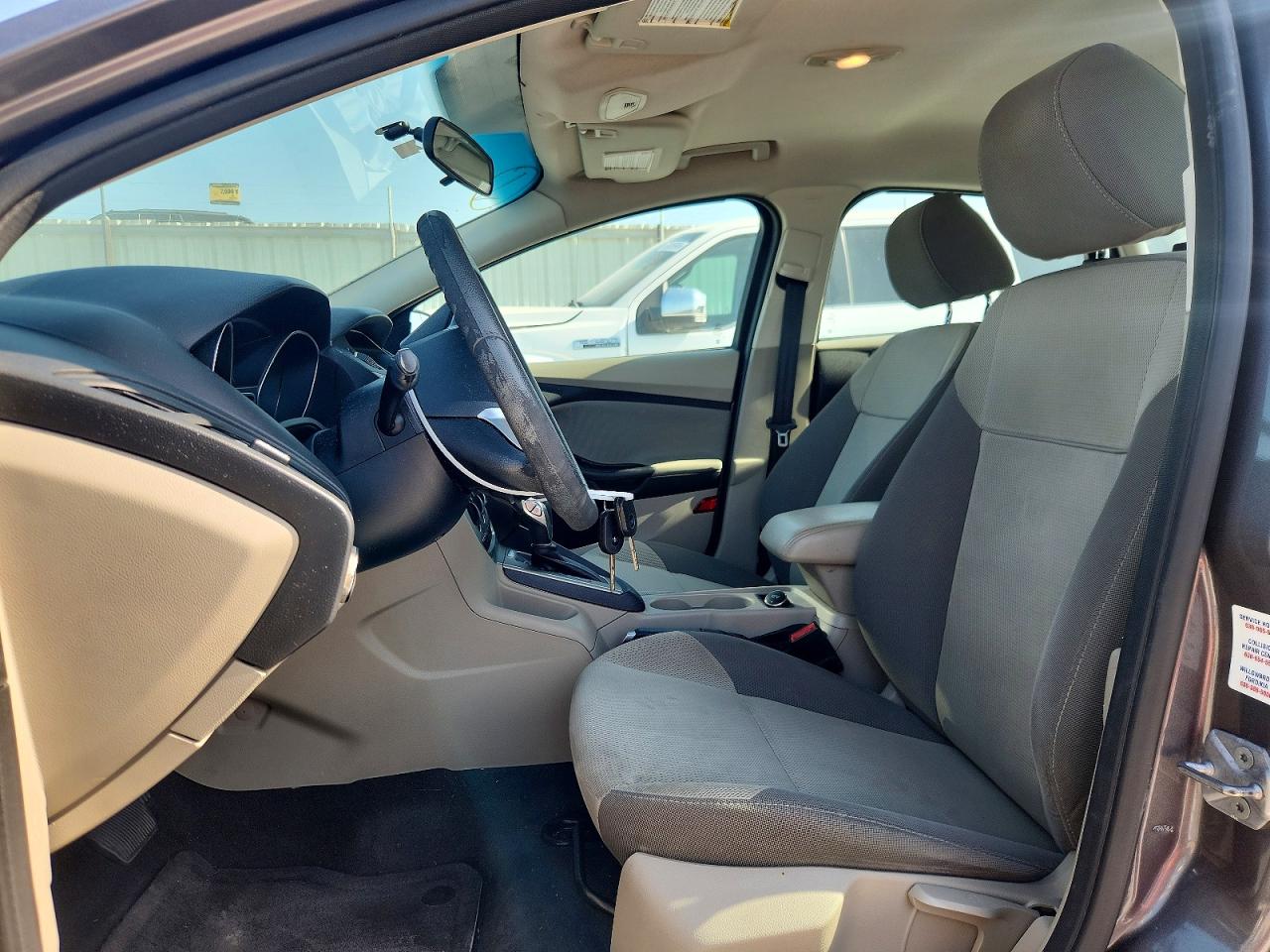 2014 Ford Focus Se Gray vin: 1FADP3K28EL192387