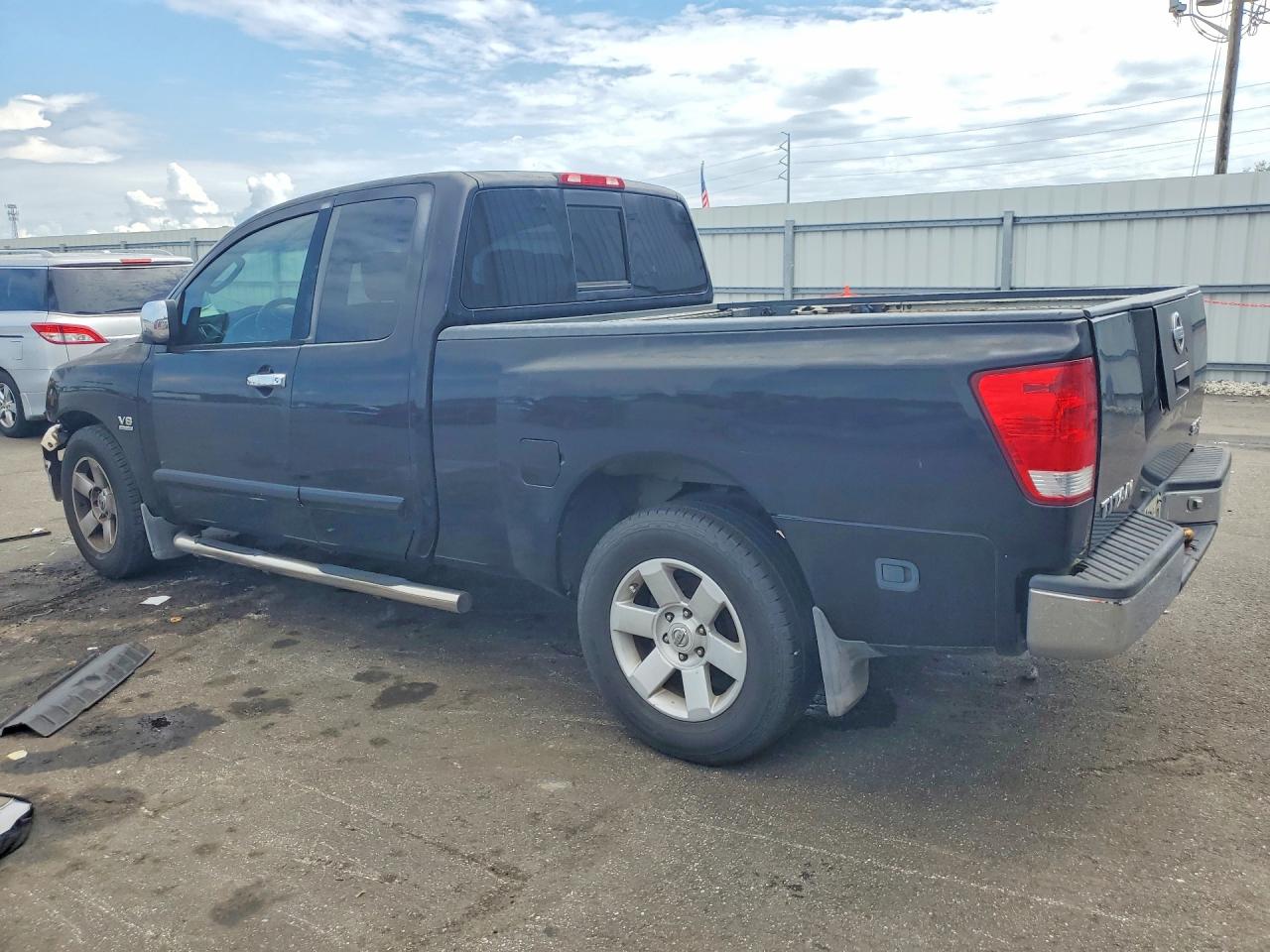 2004 Nissan Titan Xe Черный vin: 1N6AA06A84N526724