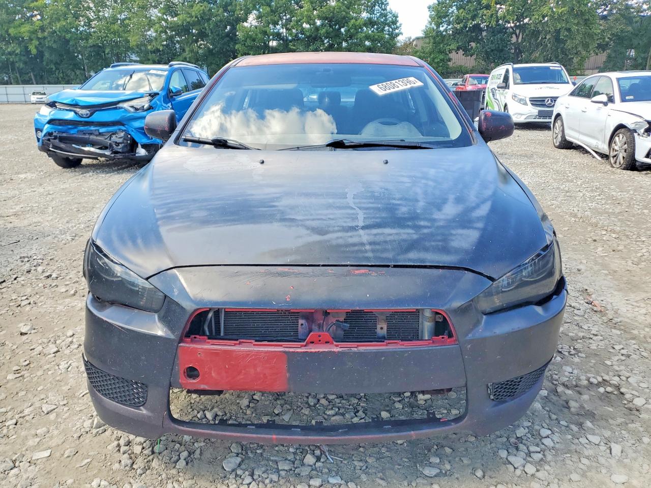 2011 Mitsubishi Lancer Es/es Sport Red vin: JA32U2FU3BU025729