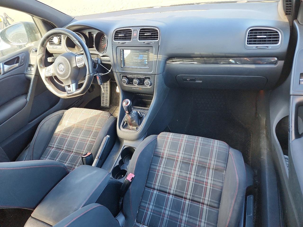 2011 Volkswagen Gti Black vin: WVWEV7AJ1BW123300