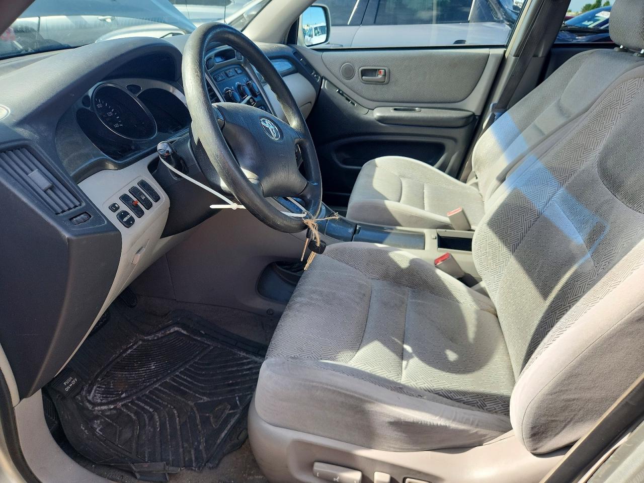 2003 Toyota Highlander Limited Silver vin: JTEGF21A130112144
