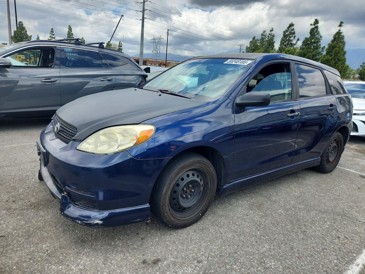 2005 Toyota Corolla Matrix Xr Blue vin: 2T1KR32E55C354795