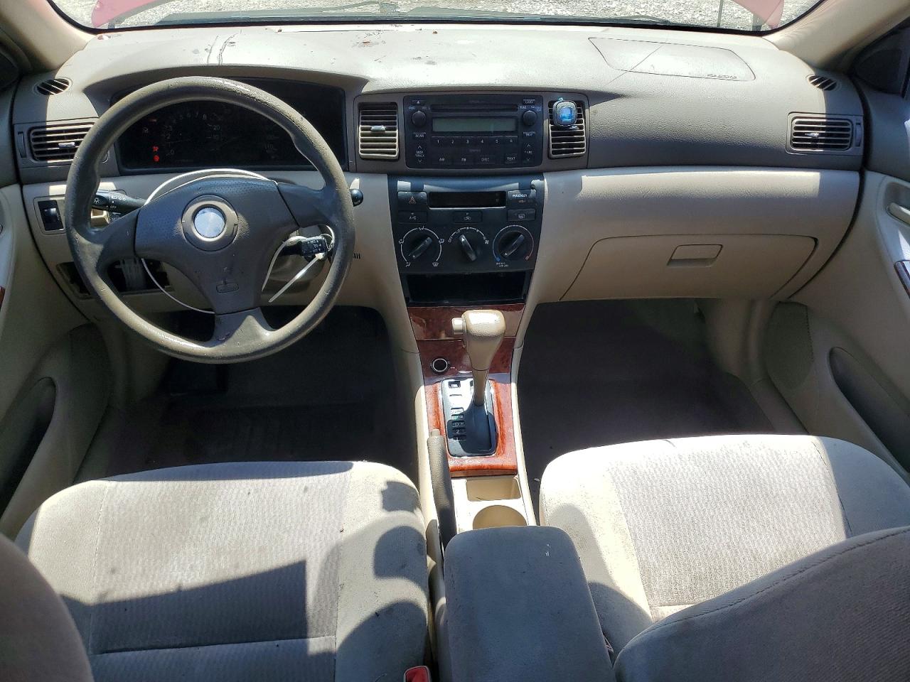 2006 Toyota Corolla Le Red vin: 1NXBR32E46Z659396