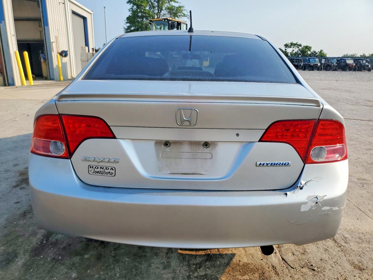 2006 Honda Civic Hybrid Silver vin: JHMFA36256S002341
