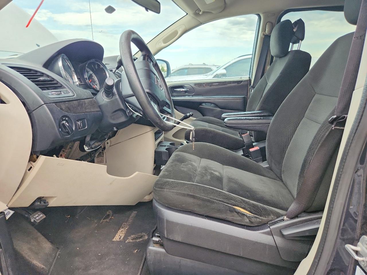 2013 Dodge Grand Caravan Se White vin: 2C4RDGBG8DR752832