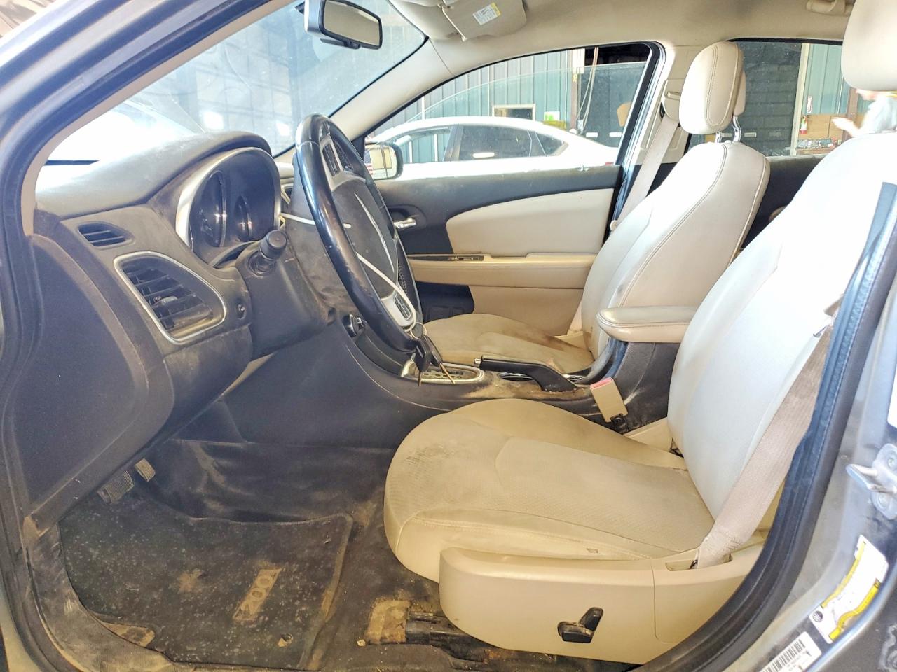 2012 Chrysler 200 Limited Gray vin: 1C3CCBCGXCN120876