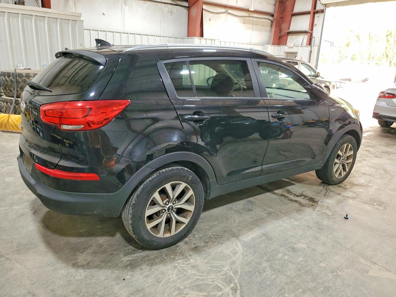 2014 Kia Sportage Lx Черный vin: KNDPBCAC2E7548373
