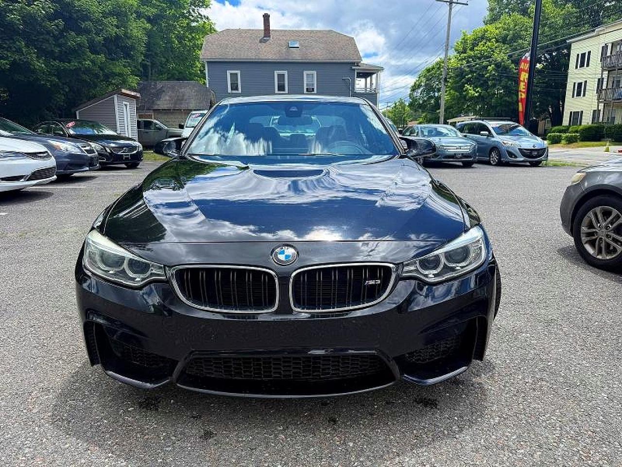 2015 Bmw M3 Black vin: WBS3C9C55FP803086