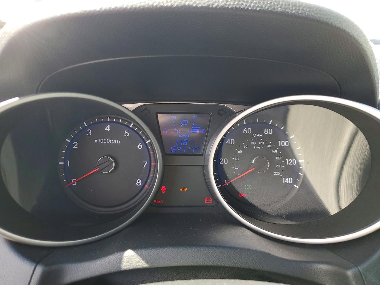 2013 Hyundai Tucson Limited Blue vin: KM8JUCAC2DU581823
