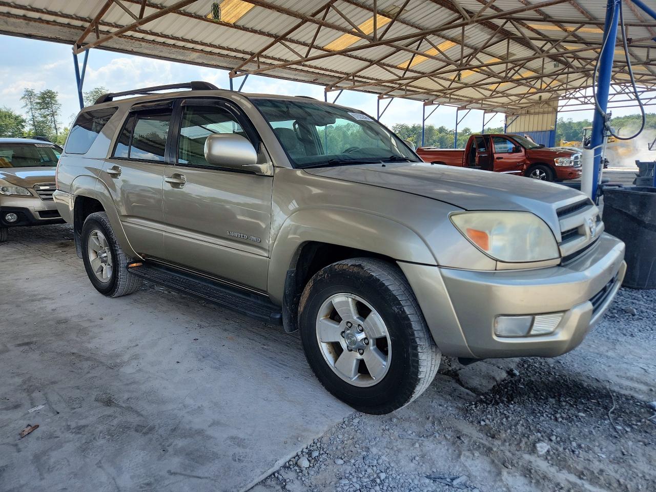 2005 Toyota 4runner Limited Золотой vin: JTEBT17R450055418