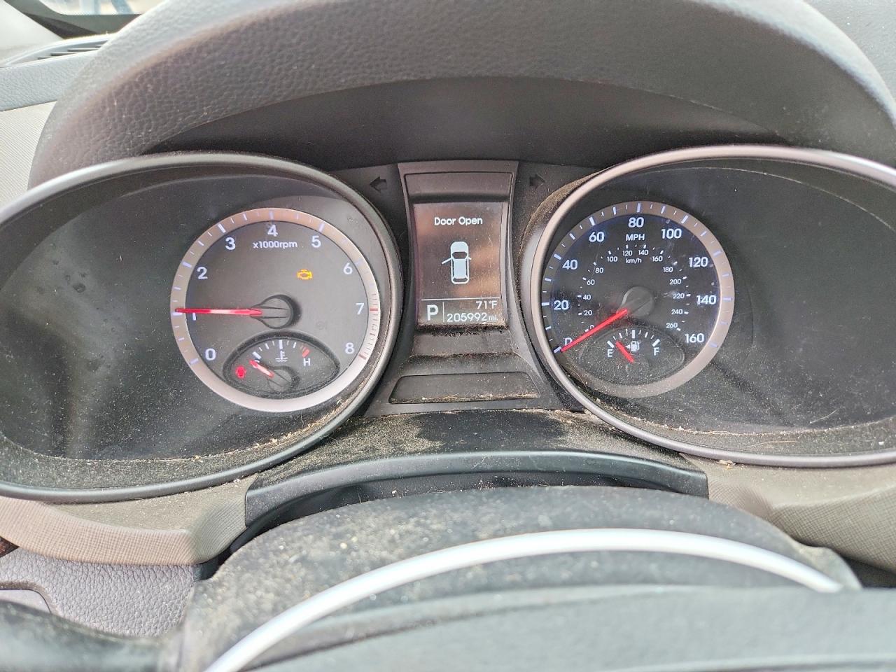 2013 Hyundai Santa Fe Sport 2.4l Серебряный vin: 5XYZUDLB6DG011973