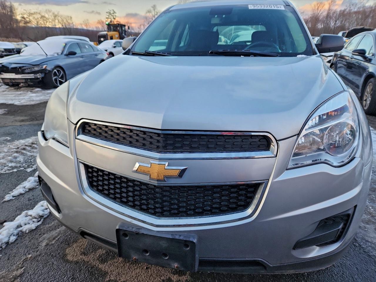 2015 Chevrolet Equinox Ls Silver vin: 2GNFLEEK9F6217823
