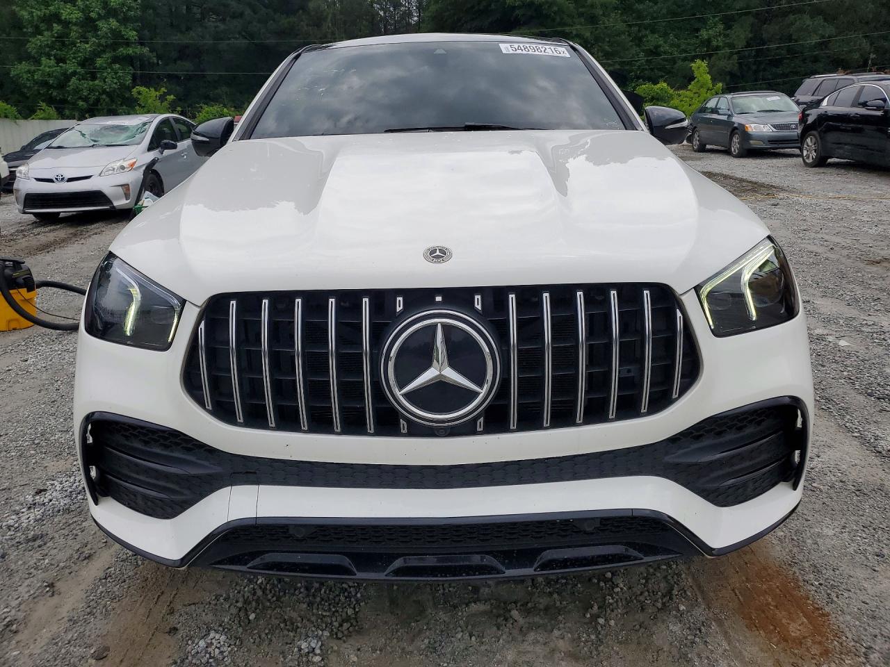 2022 Mercedes-benz Gle Coupe Amg 53 4matic Белый vin: 4JGFD6BB0NA665638