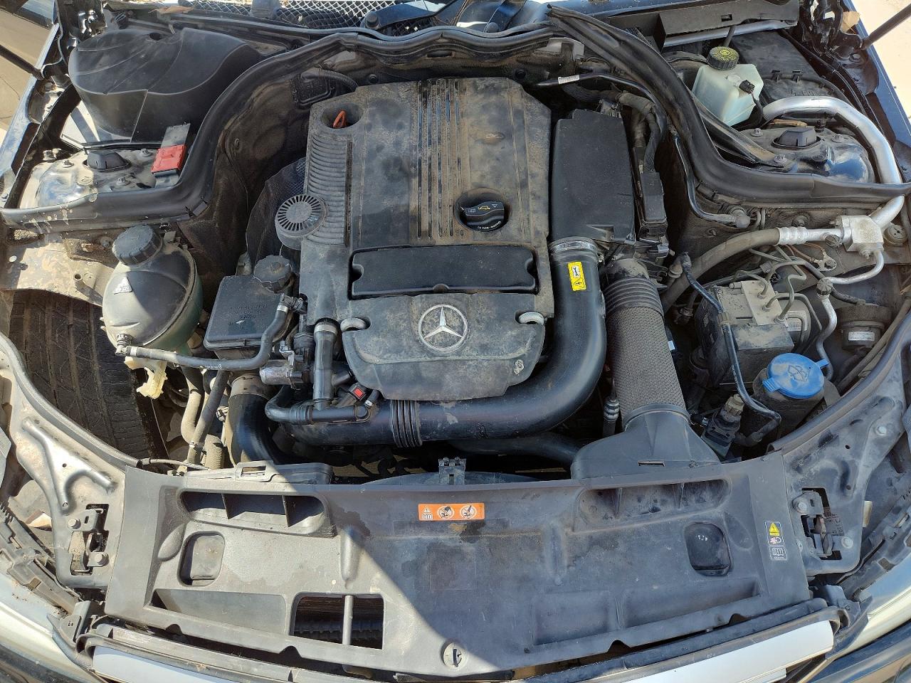 2012 Mercedes-benz C 250 Black vin: WDDGJ4HBXCF749713