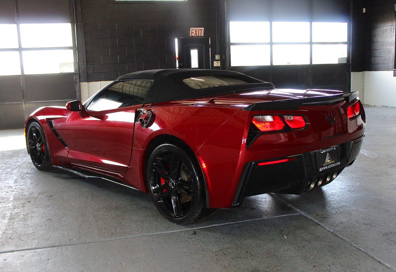 2015 Chevrolet Corvette Stingray Z51 2lt Красный vin: 1G1YK3D70F5106474