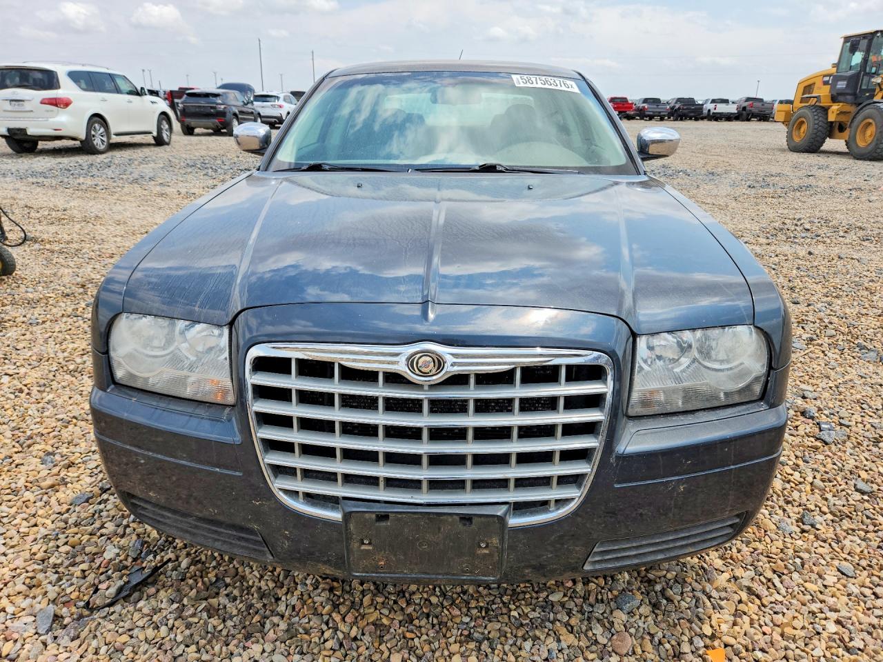 2008 Chrysler 300 Lx Blue vin: 2C3LA43R28H107218