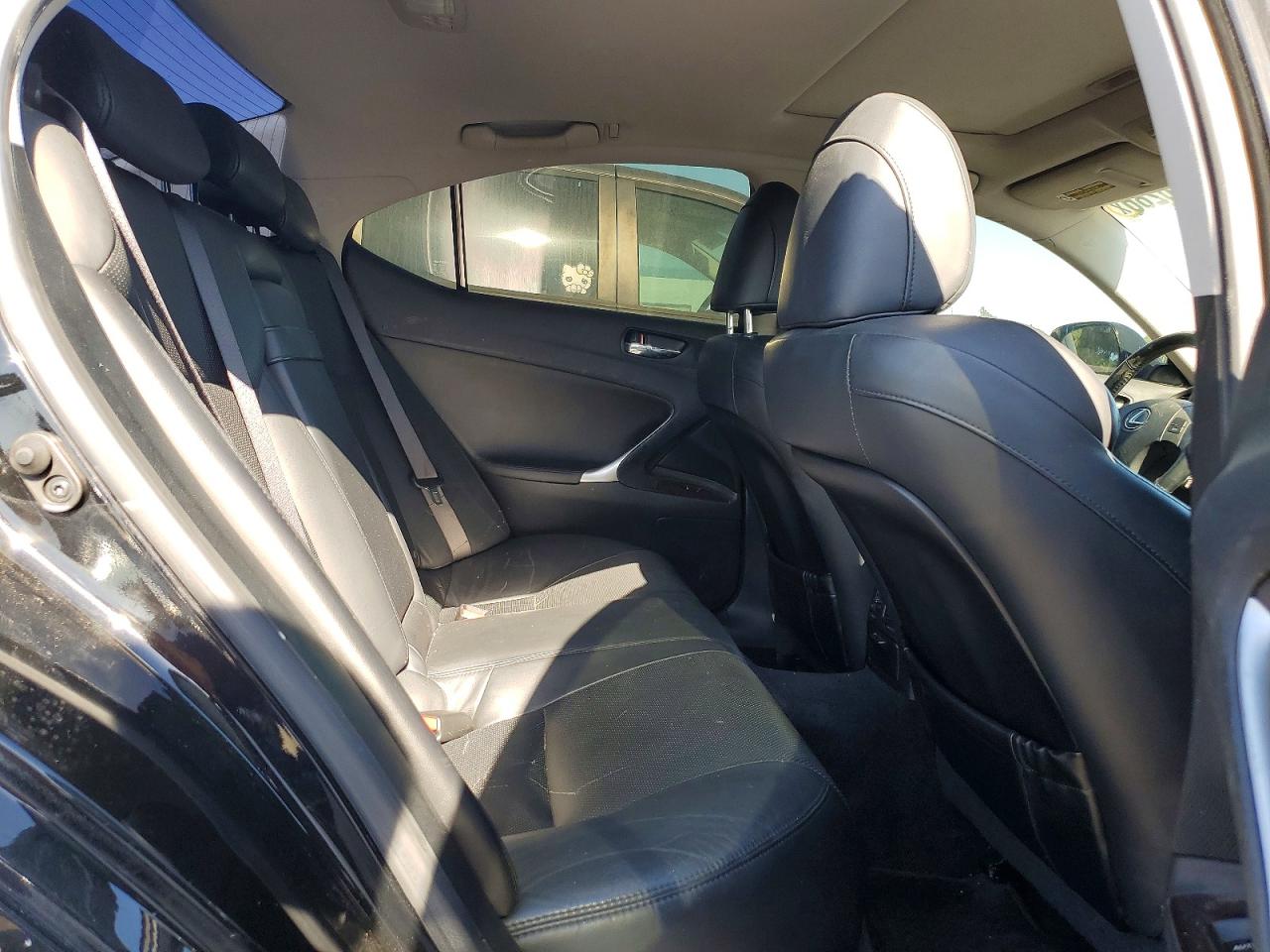 2008 Lexus Is 350 Black vin: JTHBE262185020768