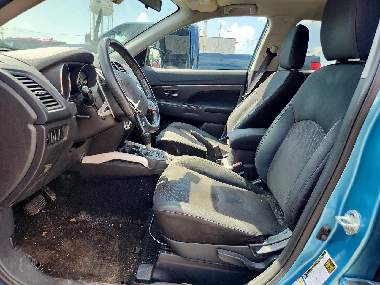 2014 Mitsubishi Outlander Sport Se Turquoise vin: 4A4AP4AUXEE018534