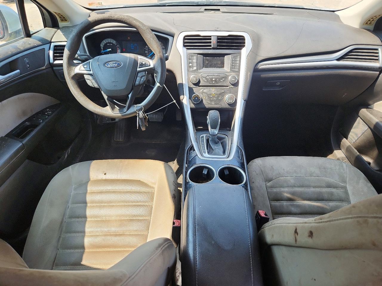 2013 Ford Fusion S Silver vin: 3FA6P0G73DR138572
