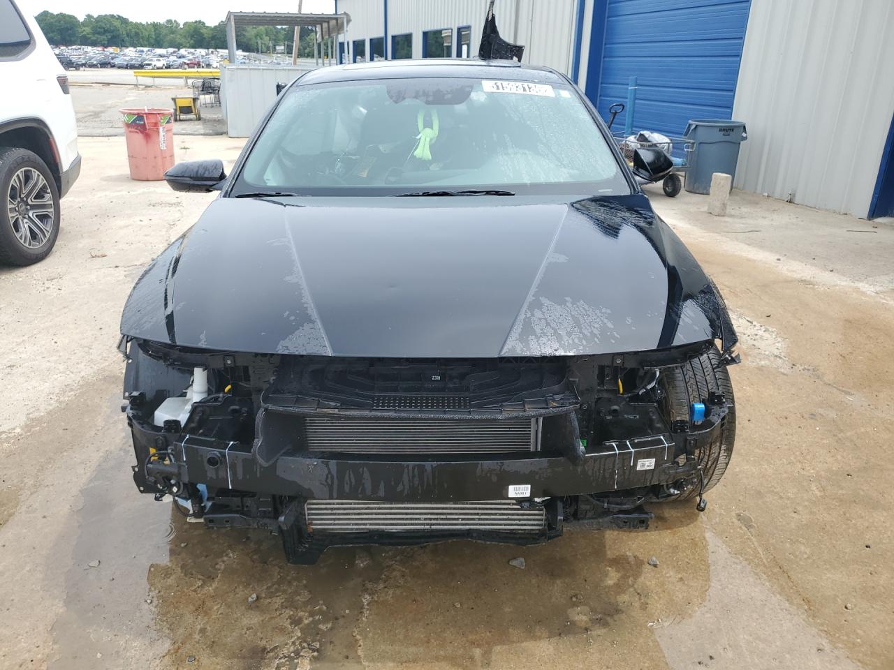 2025 Hyundai Elantra N Line Black vin: KMHLR4DF5SU032345 Damage: Front Bumper Reinforcement, Broken, Replacement Required