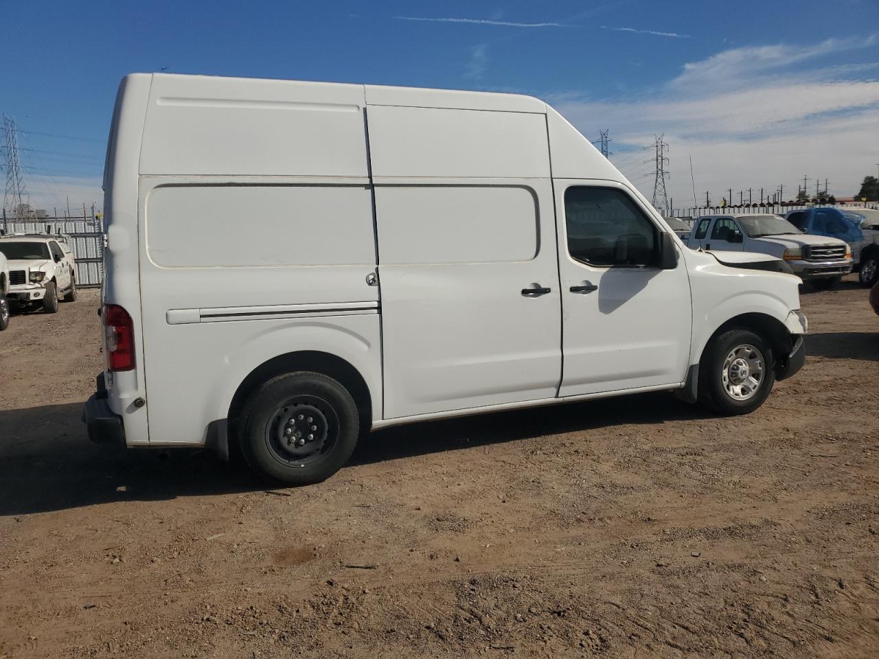 2018 Nissan Nv 2500 S Белый vin: 1N6BF0LY9JN811158