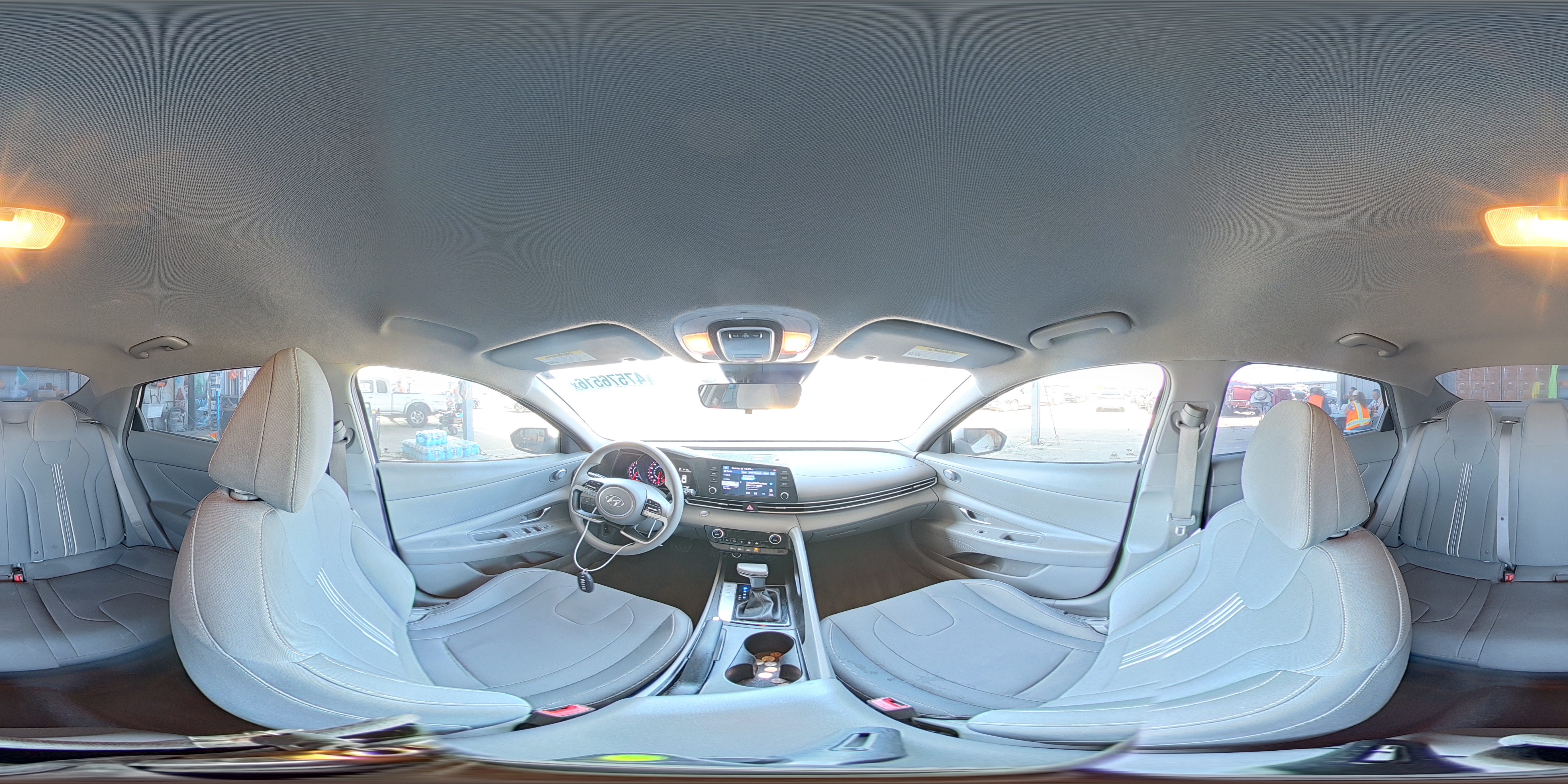 2023 Hyundai Elantra Sel White vin: 5NPLM4AG2PH093282