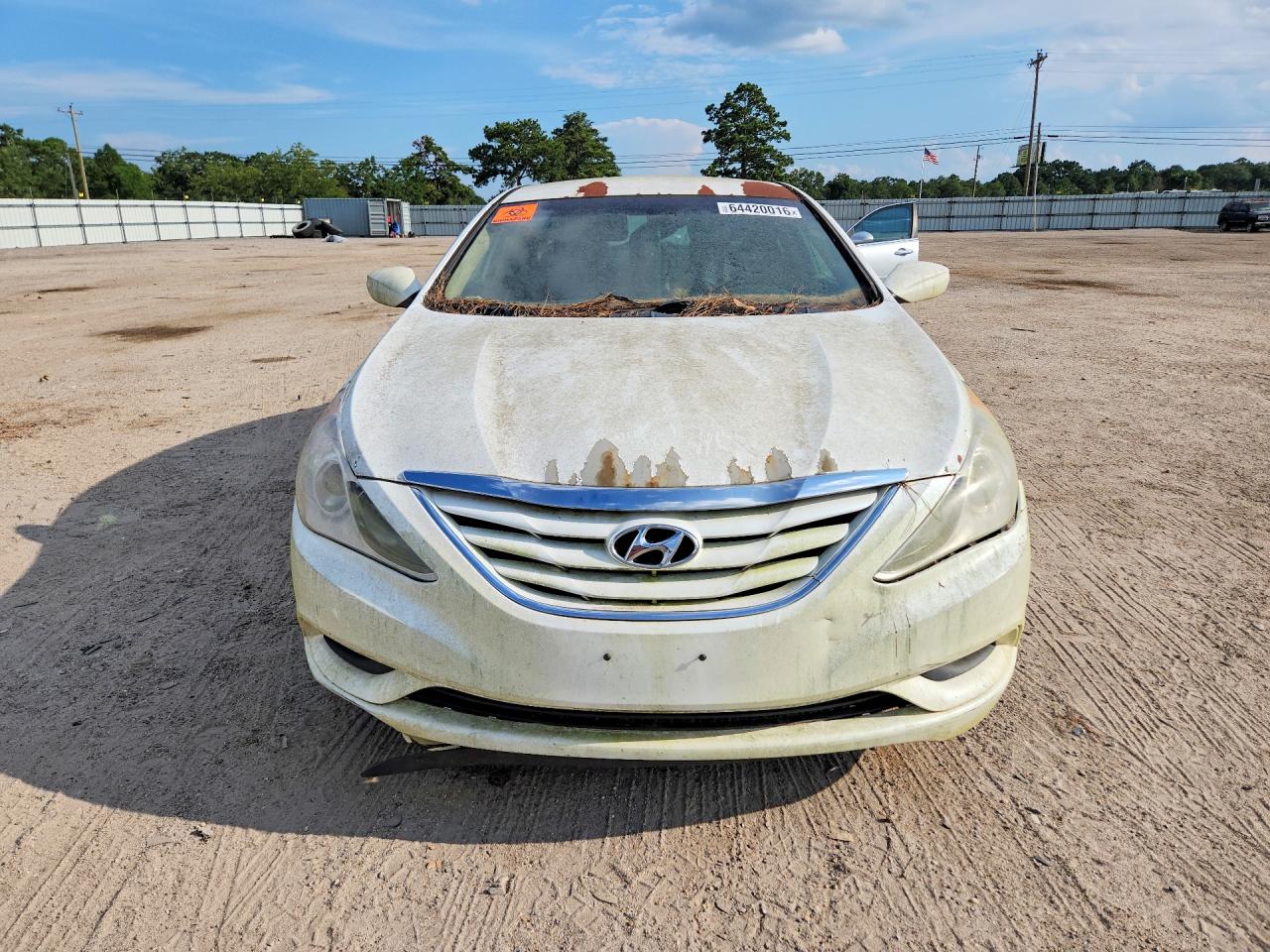 2012 Hyundai Sonata Gls White vin: 5NPEB4AC4CH364963