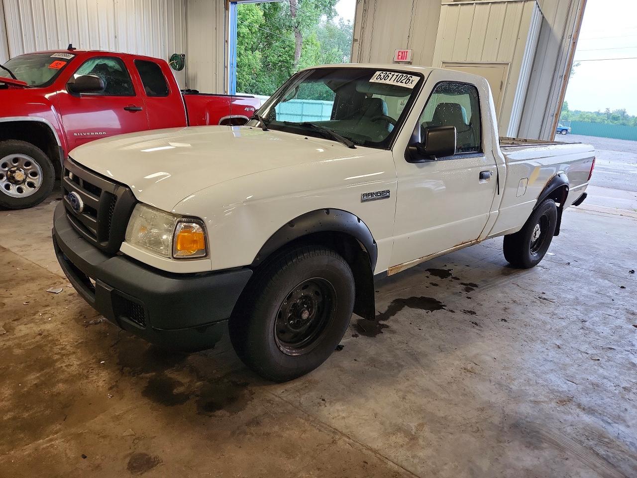 2006 Ford Ranger White vin: 1FTYR10E46PA58316