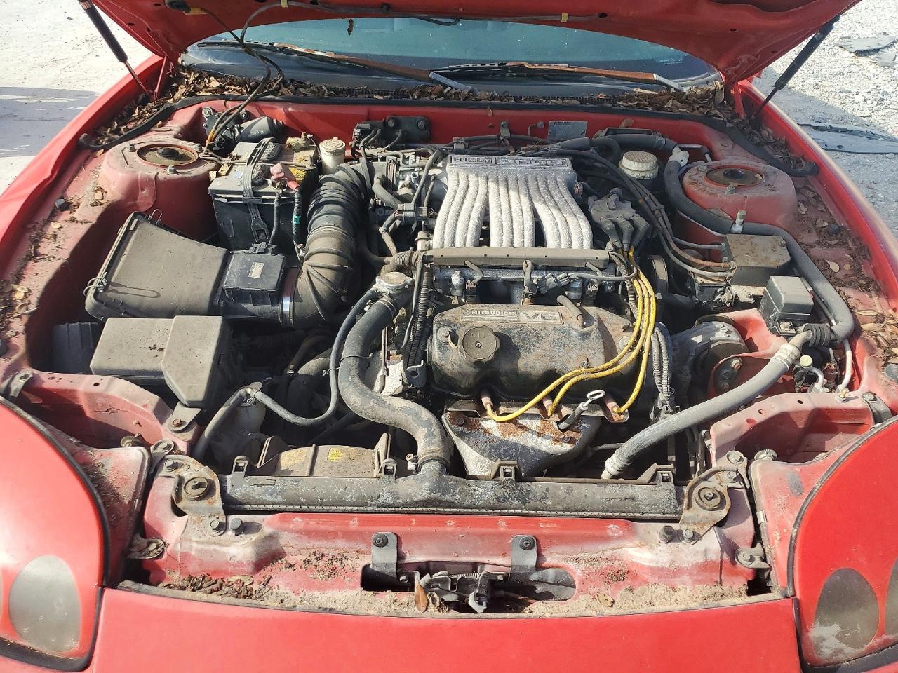 1997 Mitsubishi 3000 Gt Red vin: JA3AM44H7VY003226