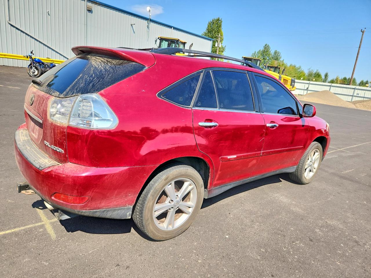 2008 Lexus Rx 400h Красный vin: JTJGW31U482006834
