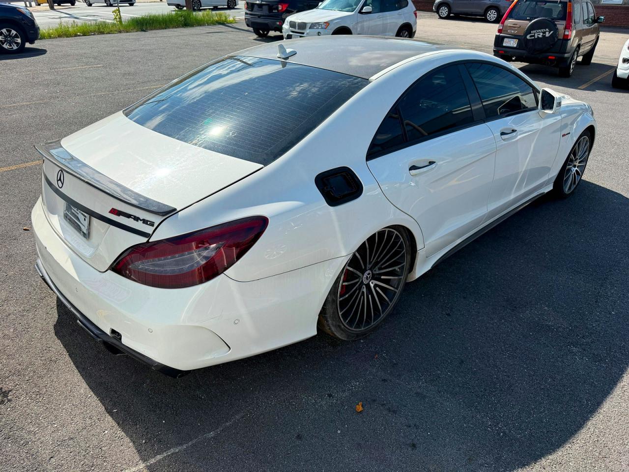 2015 Mercedes-benz Cls 63 Amg S-model White vin: WDDLJ7GB7FA136709