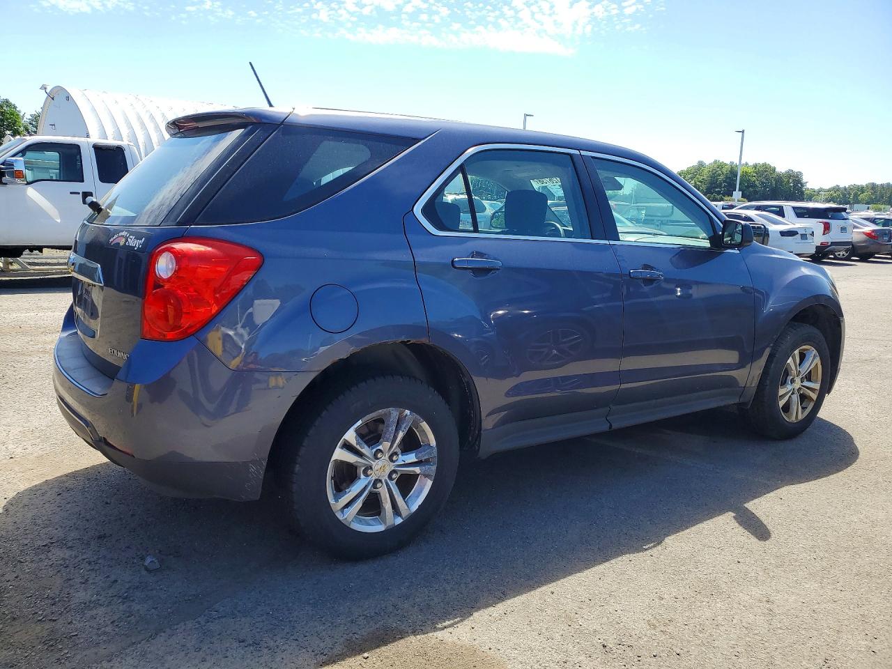 2013 Chevrolet Equinox Ls Синий vin: 2GNALBEK9D6312890