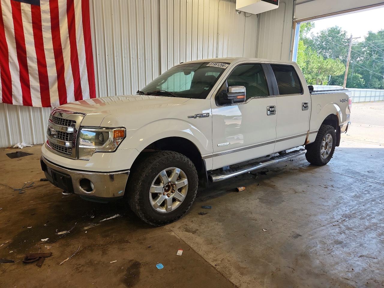 2014 Ford F150 Supercrew Белый vin: 1FTFW1ET7EFB69308