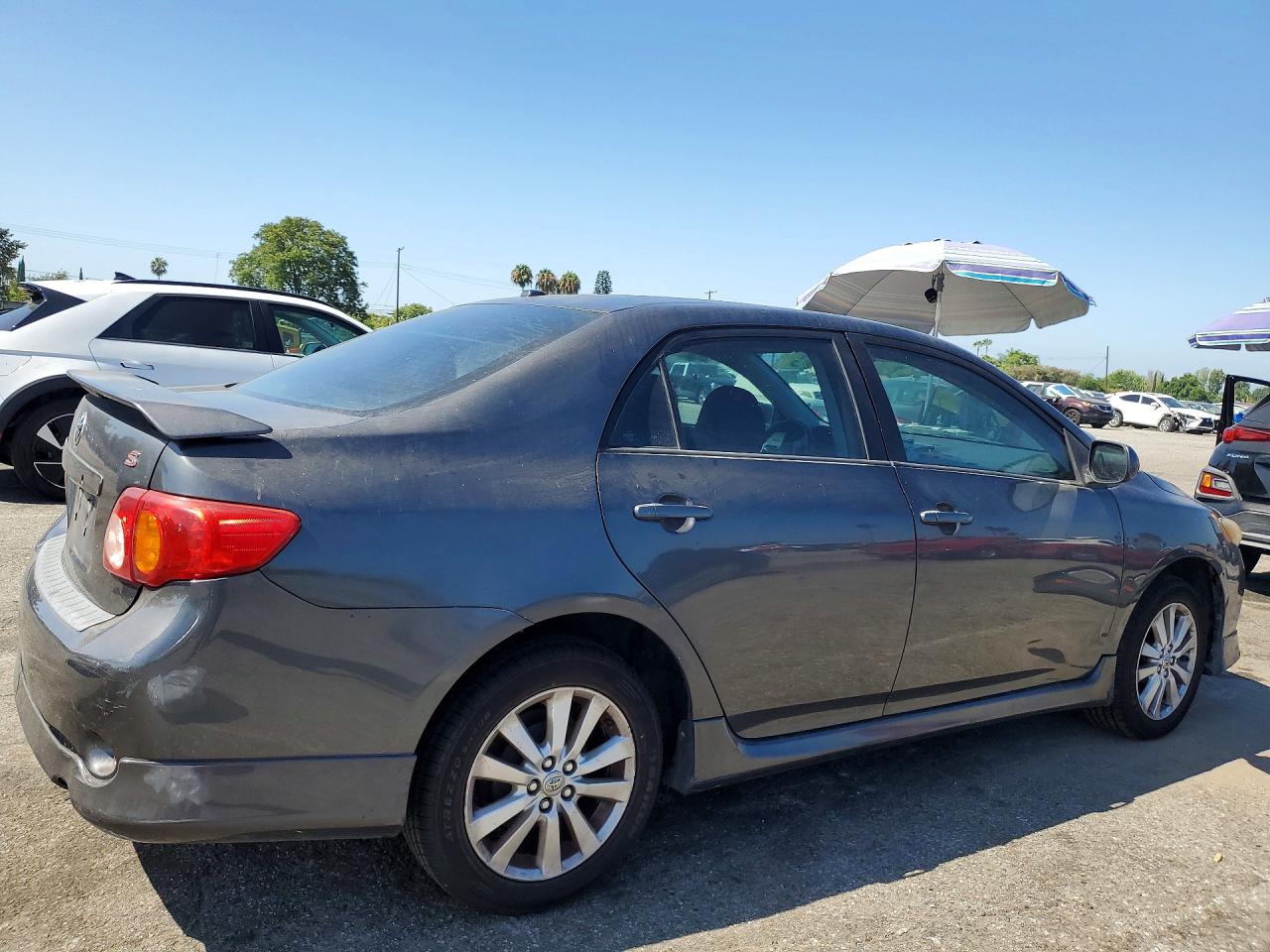 2009 Toyota Corolla S Gray vin: 1NXBU40E09Z141216
