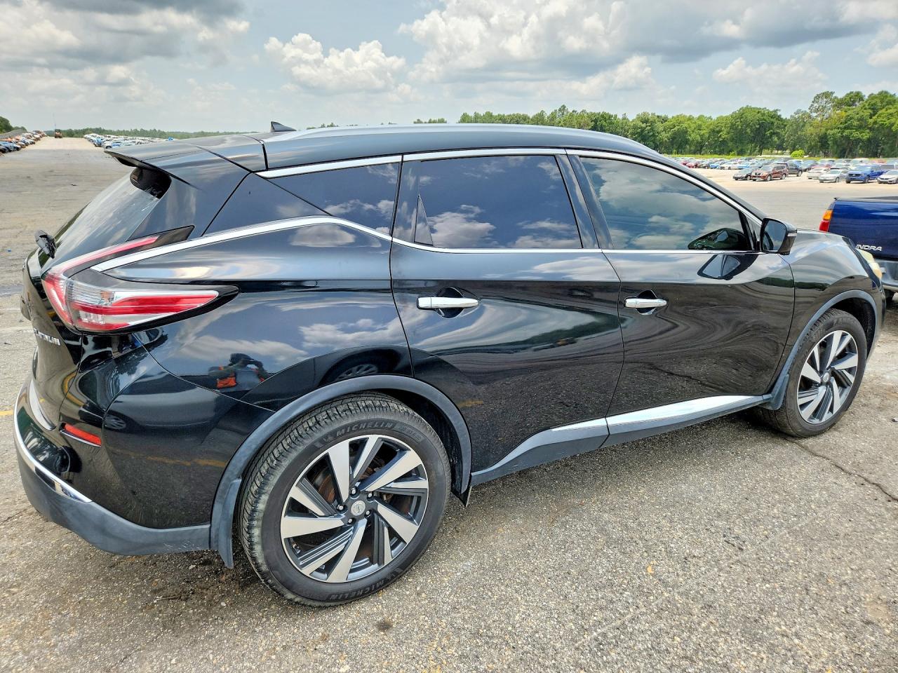 2015 Nissan Murano Platinum Черный vin: 5N1AZ2MG5FN206564