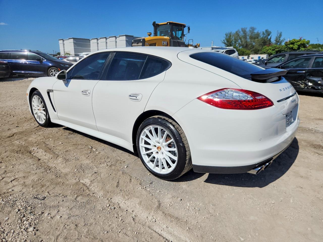 2012 Porsche Panamera S White vin: WP0AB2A73CL060024