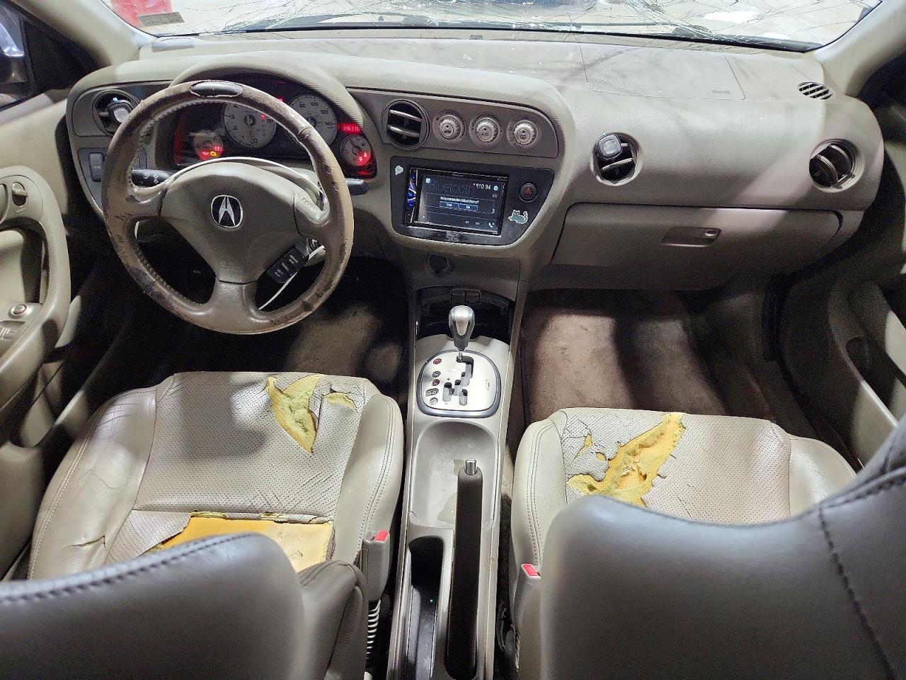 2005 Acura Rsx Silver vin: JH4DC54825S016121