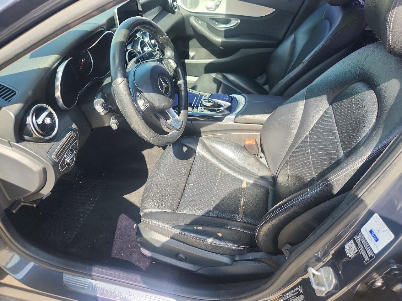 2015 Mercedes-benz C 300 Gray vin: 55SWF4JB0FU045285