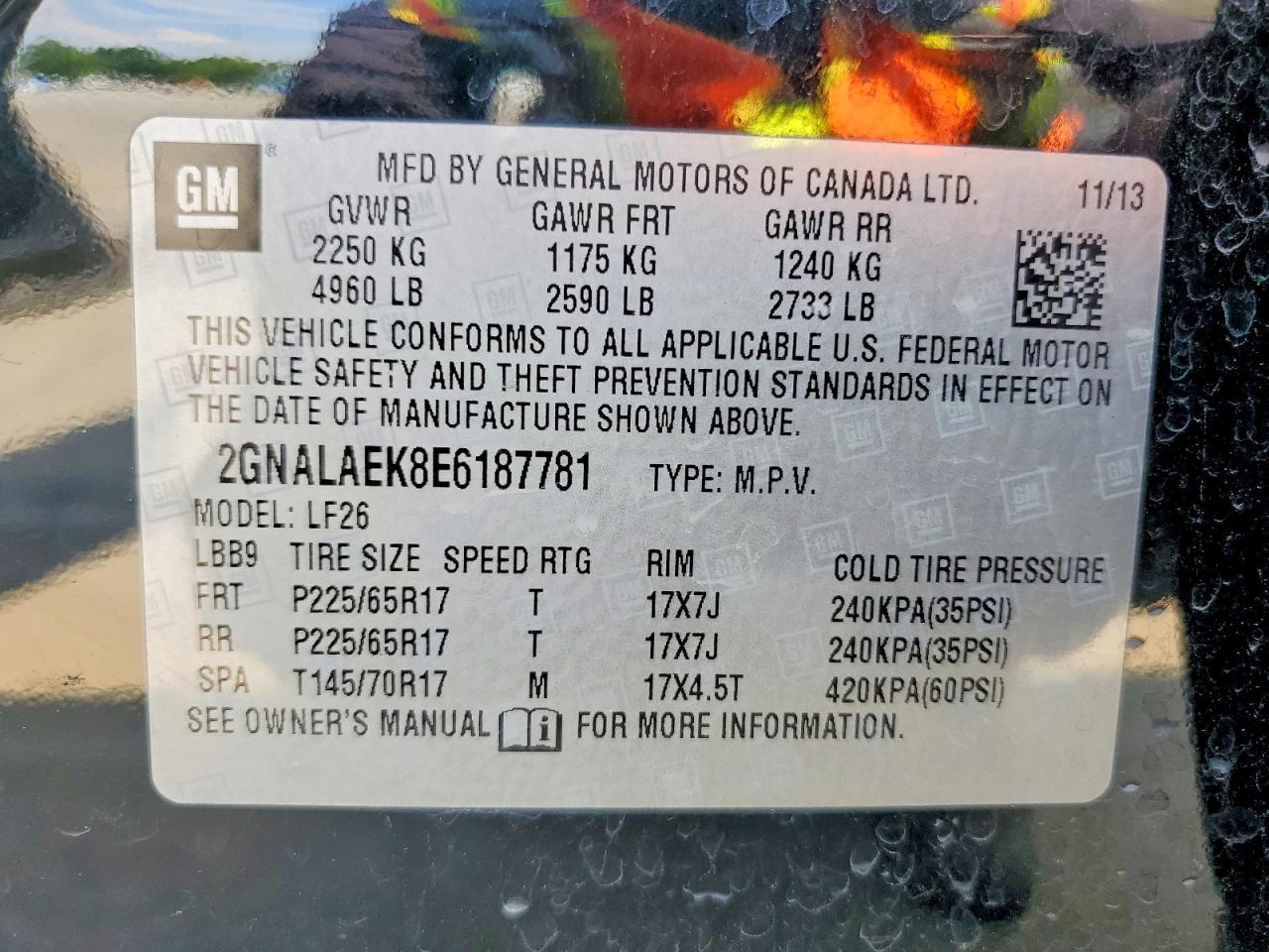 2014 Chevrolet Equinox Ls Black vin: 2GNALAEK8E6187781