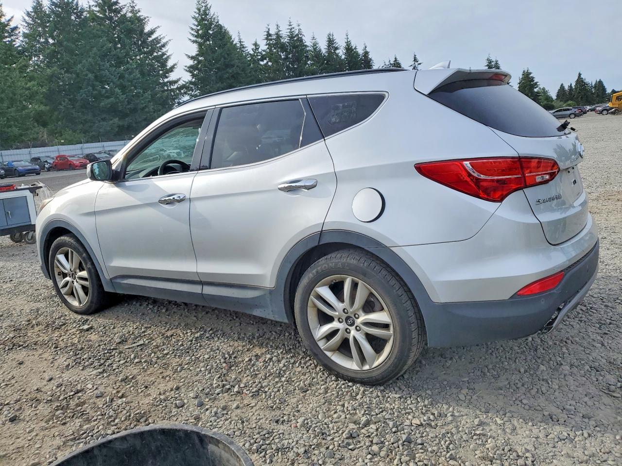 2015 Hyundai Santa Fe Sport 2.0t Silver vin: 5XYZWDLA0FG289742