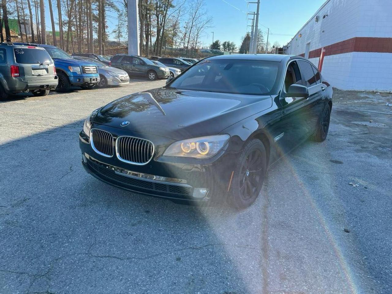 2010 Bmw 750 Li Xdrive Black vin: WBAKC8C53ACY68139