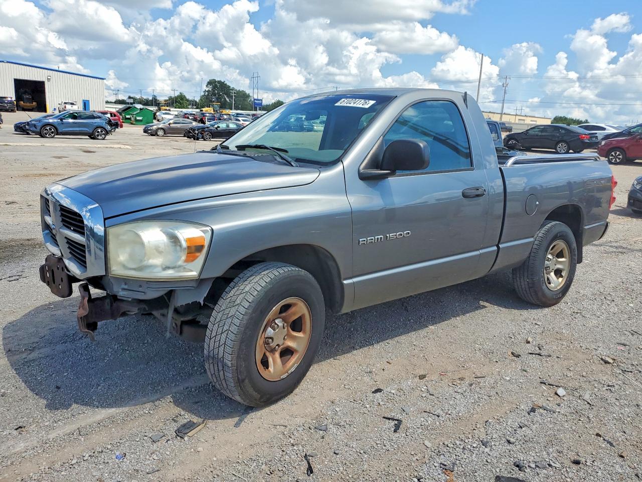 2007 Dodge Ram 1500 St Gray vin: 1D7HA16K17J576625