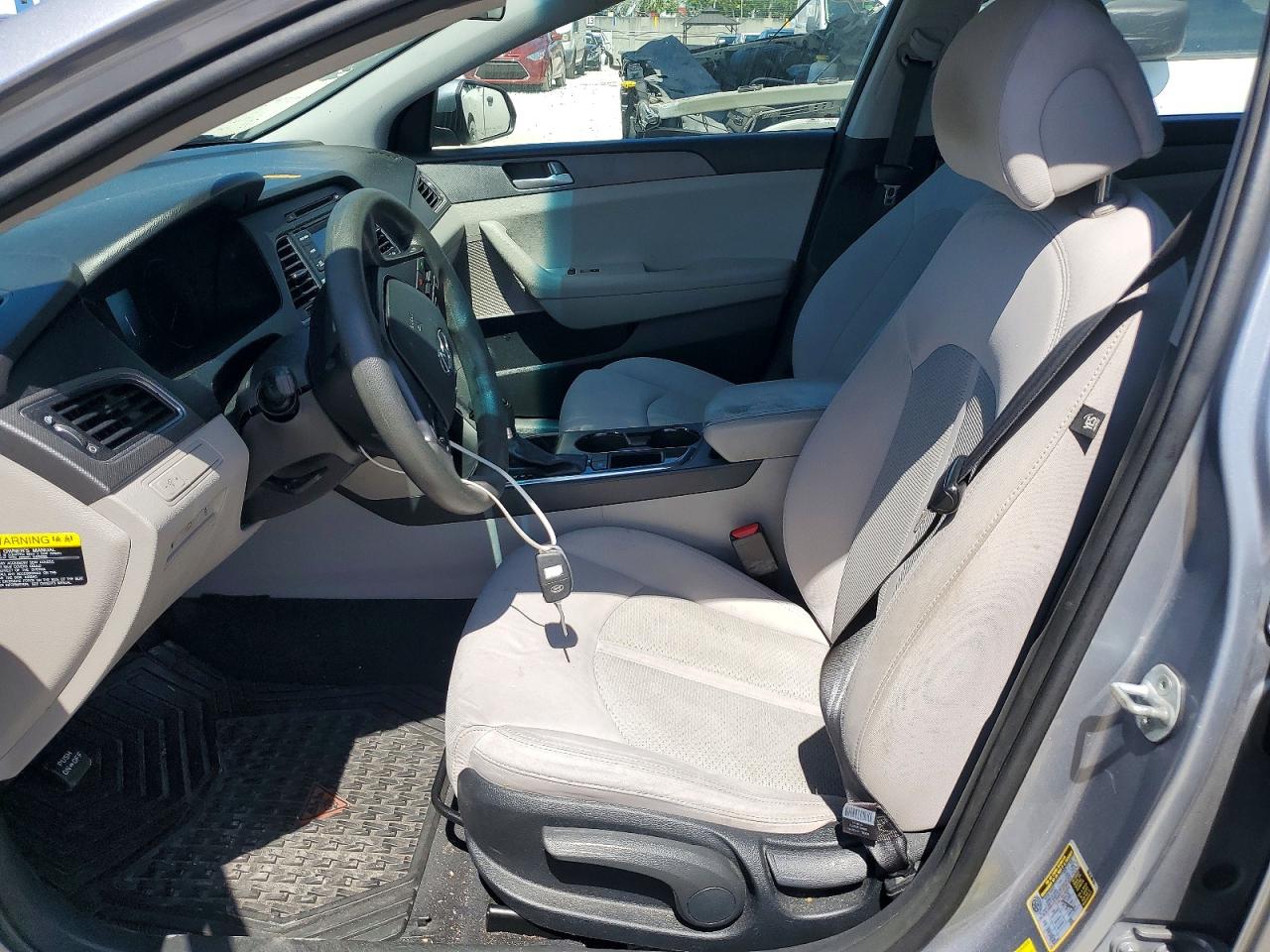 2015 Hyundai Sonata Se Gray vin: 5NPE24AF9FH026411