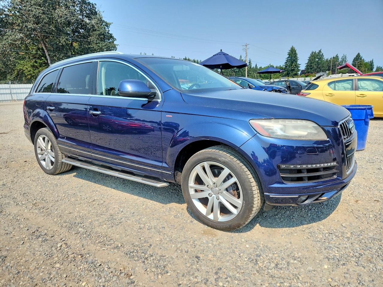2014 Audi Q7 Prestige Blue vin: WA1VMAFEXED005512