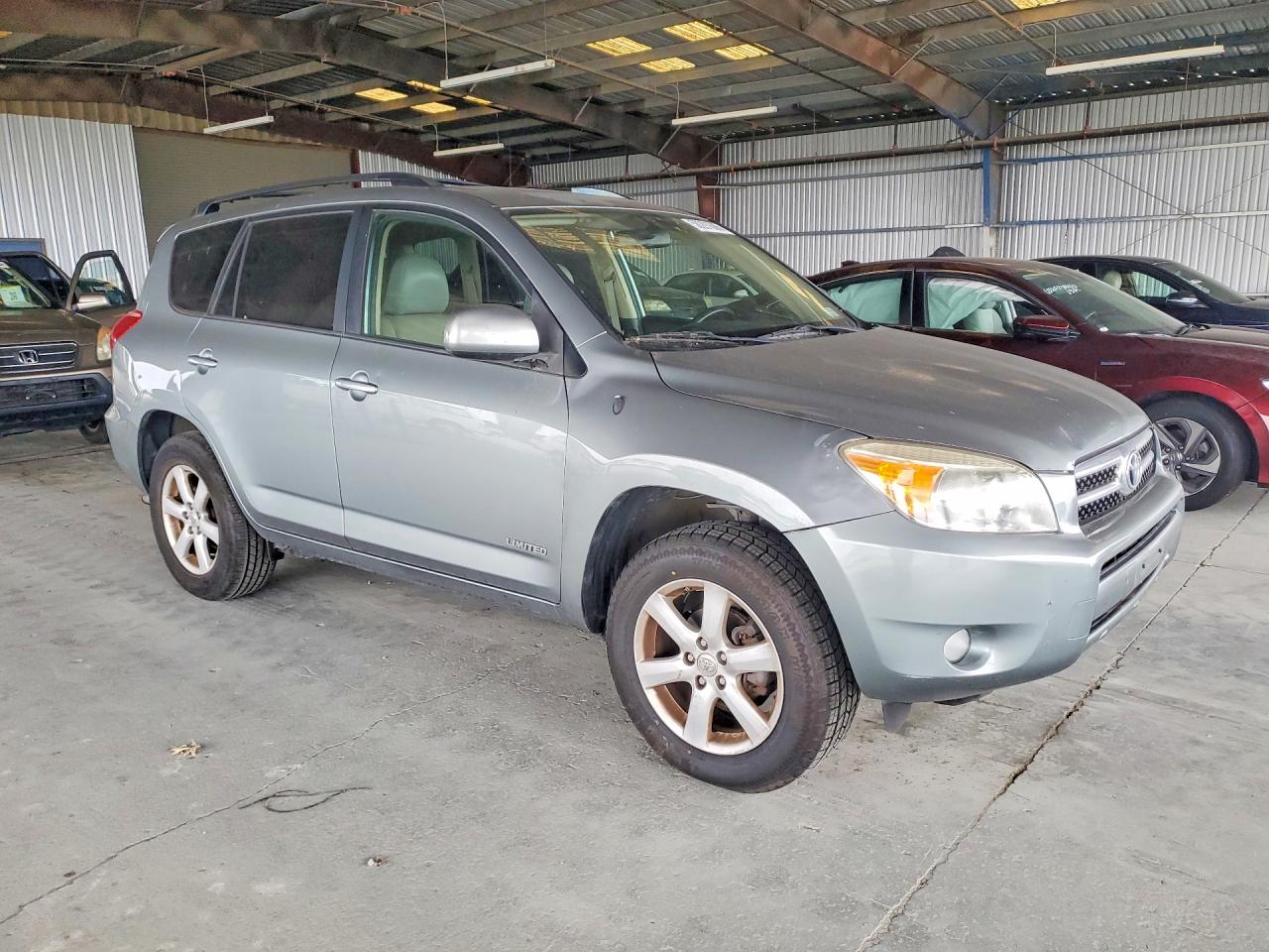2007 Toyota Rav4 Limited Green vin: JTMZD31V076037547