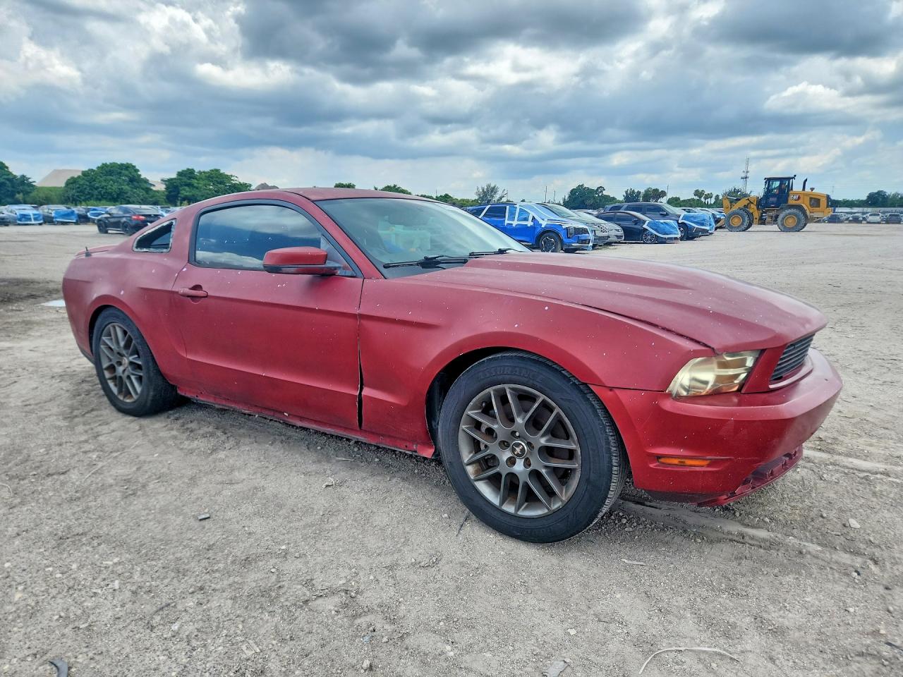 2010 Ford Mustang Gt Red vin: 1ZVBP8CH0A5162099
